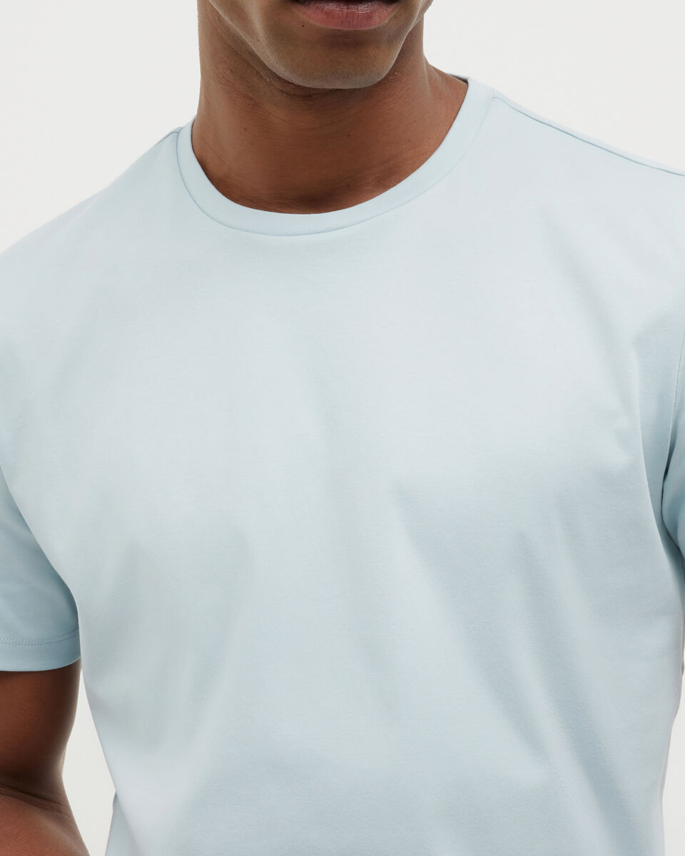 Slim Travel Tee, Light Blue, hi-res